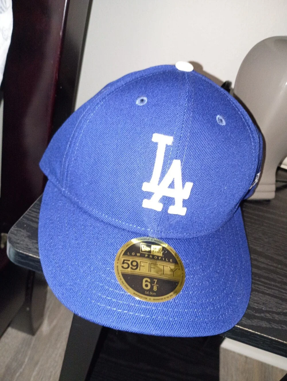 Los Angeles Kids' Royal Blue Baseball Cap with White LA Logo